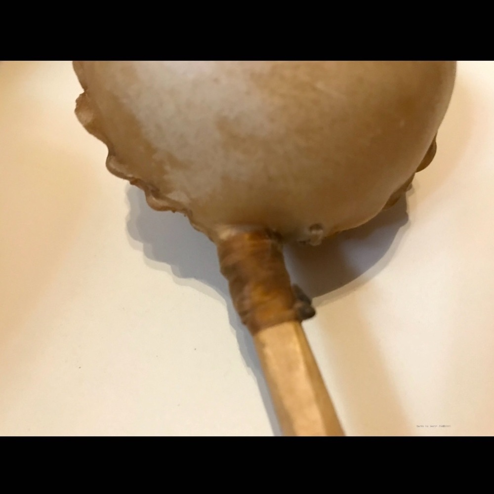 Rattle, Handmade. Natural Materials. One of a Kind. Native. Soothing Sound. - Picture 3 of 4